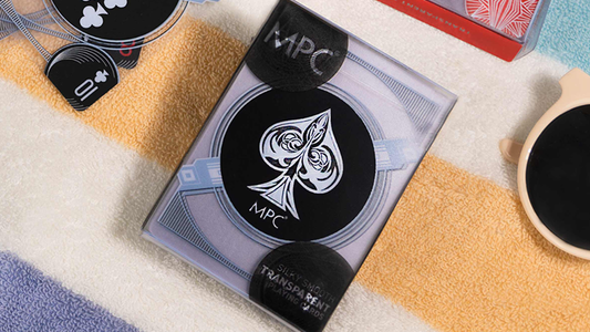 Black Transparent Playing Cards by MPC