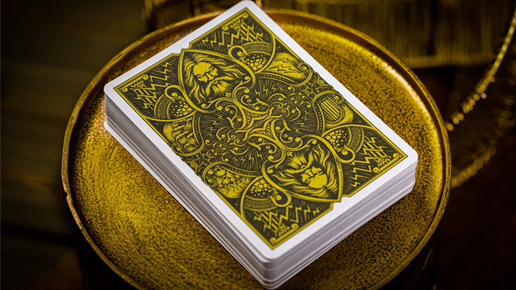 Zeus Mighty Gold Playing Cards by Chamber of Wonder