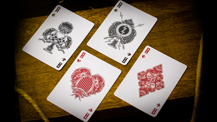 Zeus Sterling Silver Playing Cards by Chamber of Wonder