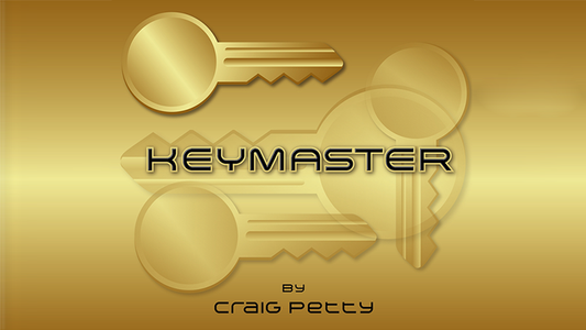 Keymaster Brass (Gimmicks and Online Instructions) by Craig Petty - Trick