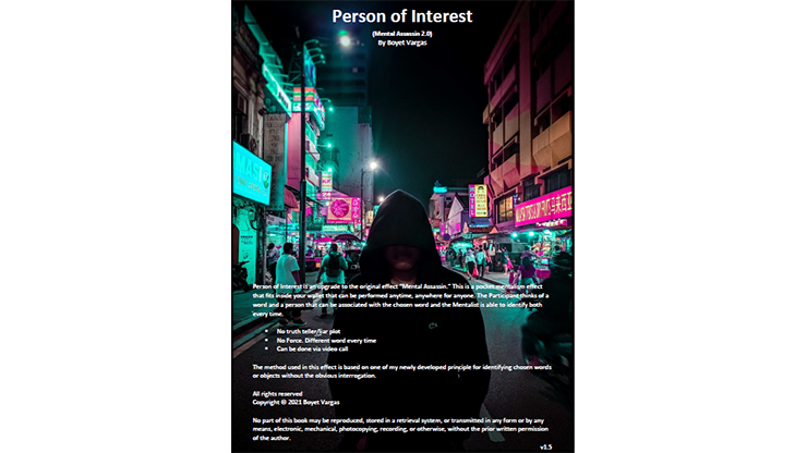 Person of Interest by Boyet Vargas - ebook