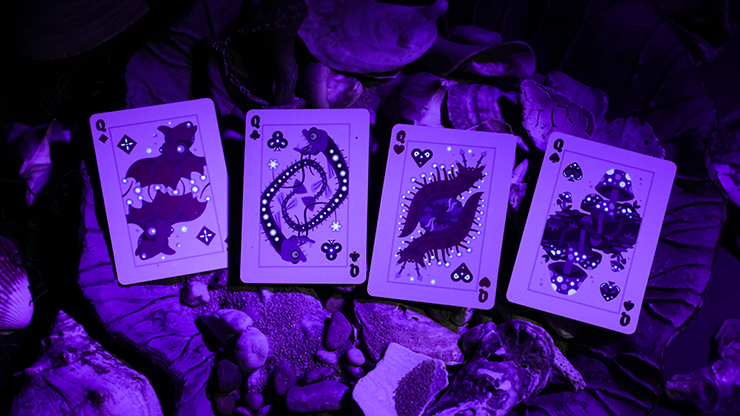 Bioluminescent Playing Cards