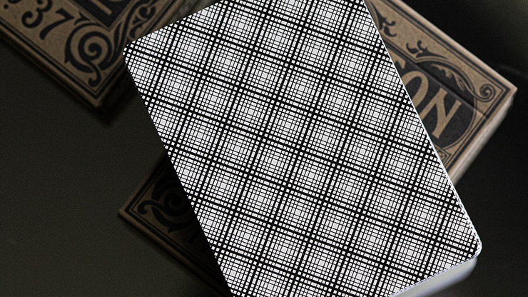 Fulton Plaid (Bourbon Brown) Playing Cards