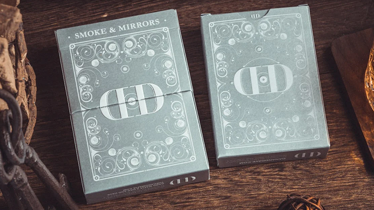 Smoke & Mirrors V8, Silver (Deluxe) Edition Playing Cards by Dan