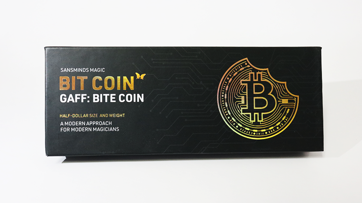 Bit Coin Gaff: Bite Coin (Gold) by SansMinds Creative Lab - Trick