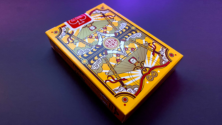 Bicycle Wukong Rebellion (Yellow) Playing Cards