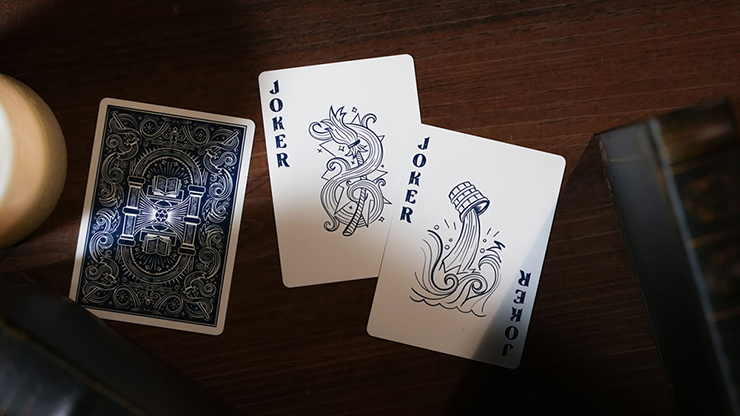 Sorcerer's Apprentice Playing Cards (Blue)