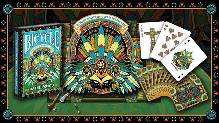 Bicycle Huitzilopochtli Playing Cards by Collectable Playing Cards