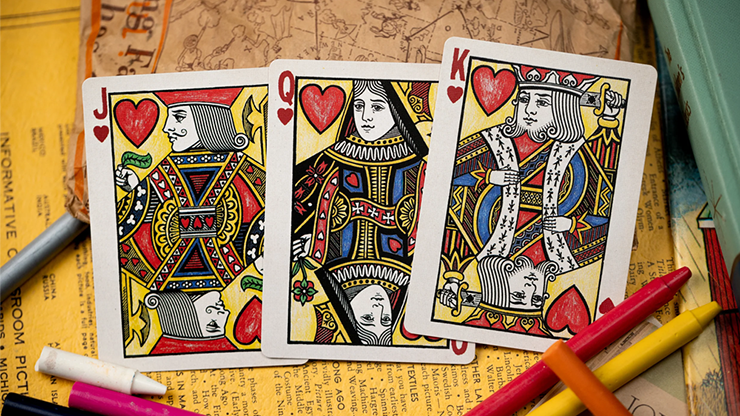 Crayon Playing Cards by Kings Wild Project