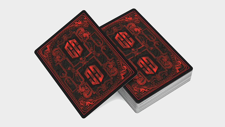 Elements Playing Cards (Red) by ChrisCards