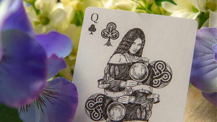 Wheel of the Year Ostara Playing Cards by Jocu