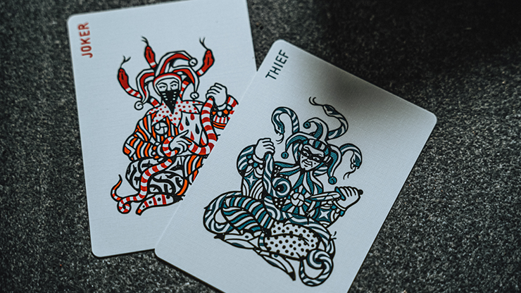 JT Crown (Red) Playing Cards by Joker and the Thief