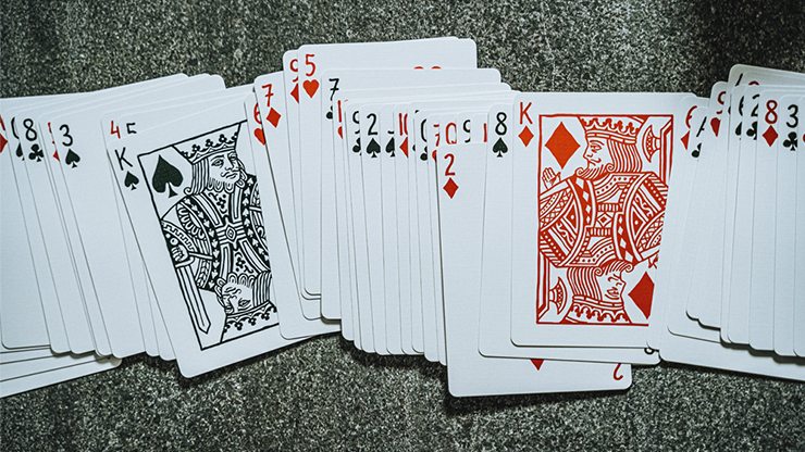 JT Crown (Red) Playing Cards by Joker and the Thief