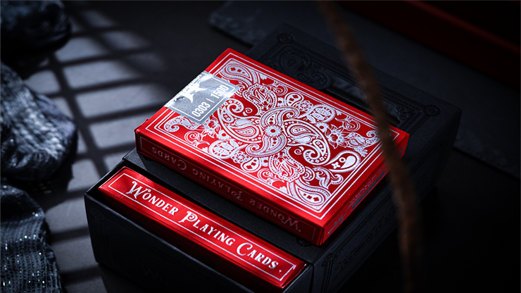 Scarlet Wonder (Signature Cold Foil) Playing Cards