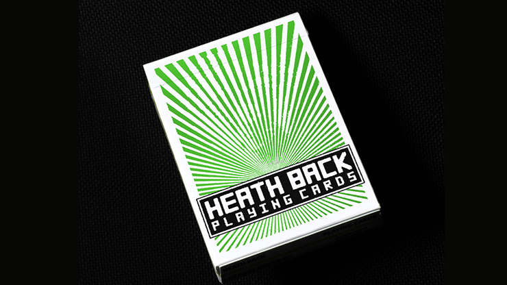 HEATH BACK PLAYING CARDS - LENNART GREEN EDITION Playing Cards