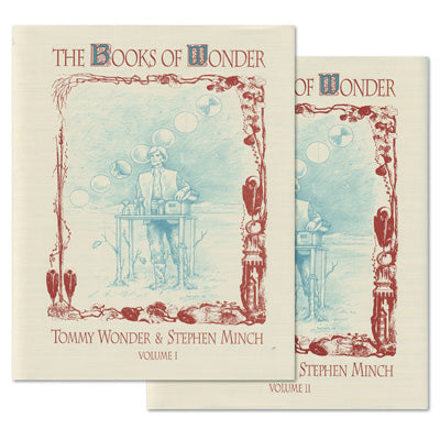 Books of Wonder 2-VOL COMBO set by Tommy Wonder & Stephen Minch - Book