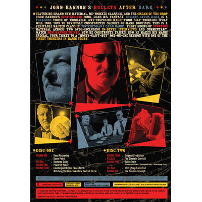 Bullets After Dark (2 DVD Set) by John Bannon & Big Blind Media - DVD