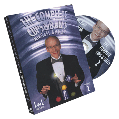 The Complete Cups & Balls Michael Ammar Volume 2 - DVD