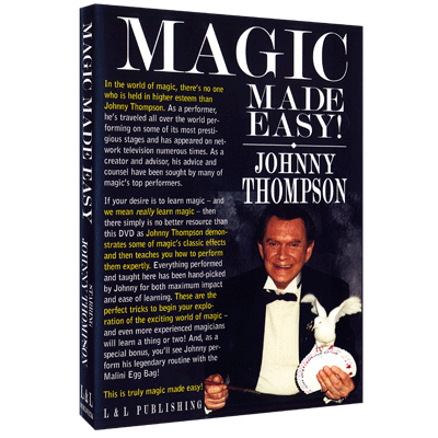Johnny Thompson's Magic Made Easy by L&L Publishing - Video Download