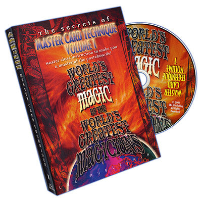 World's Greatest Magic: Master Card Technique Volume 1 - DVD