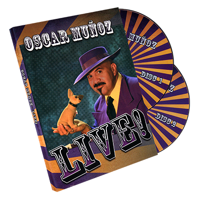 Oscar Munoz Live (2 DVD Set) by Kozmomagic - DVD