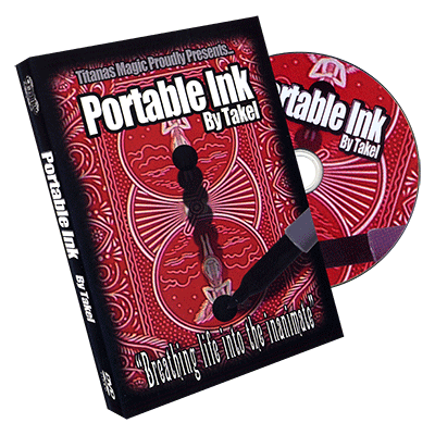 Portable Ink (DVD and Gimmick) by Takel and Titanas Magic - DVD