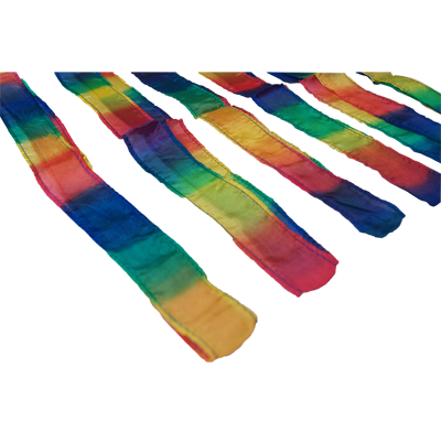 Thumb Tip Streamer 12 pack (2 inch x 4 feet) by Magic by Gosh - Tricks